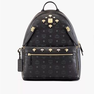 pre-loved MCM Dual Stark Backpack